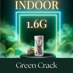 Green Crack Indoor 1.6g Pre-rolls