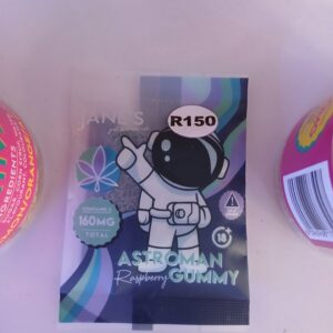 Astroman Raspberry Gummy 160mg