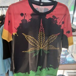 Weed Leaf Polyester Small