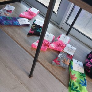 Weed Leaf Cotton Socks