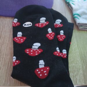 Mushroom Cotton Socks