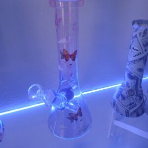 Butterfly Glass Bong